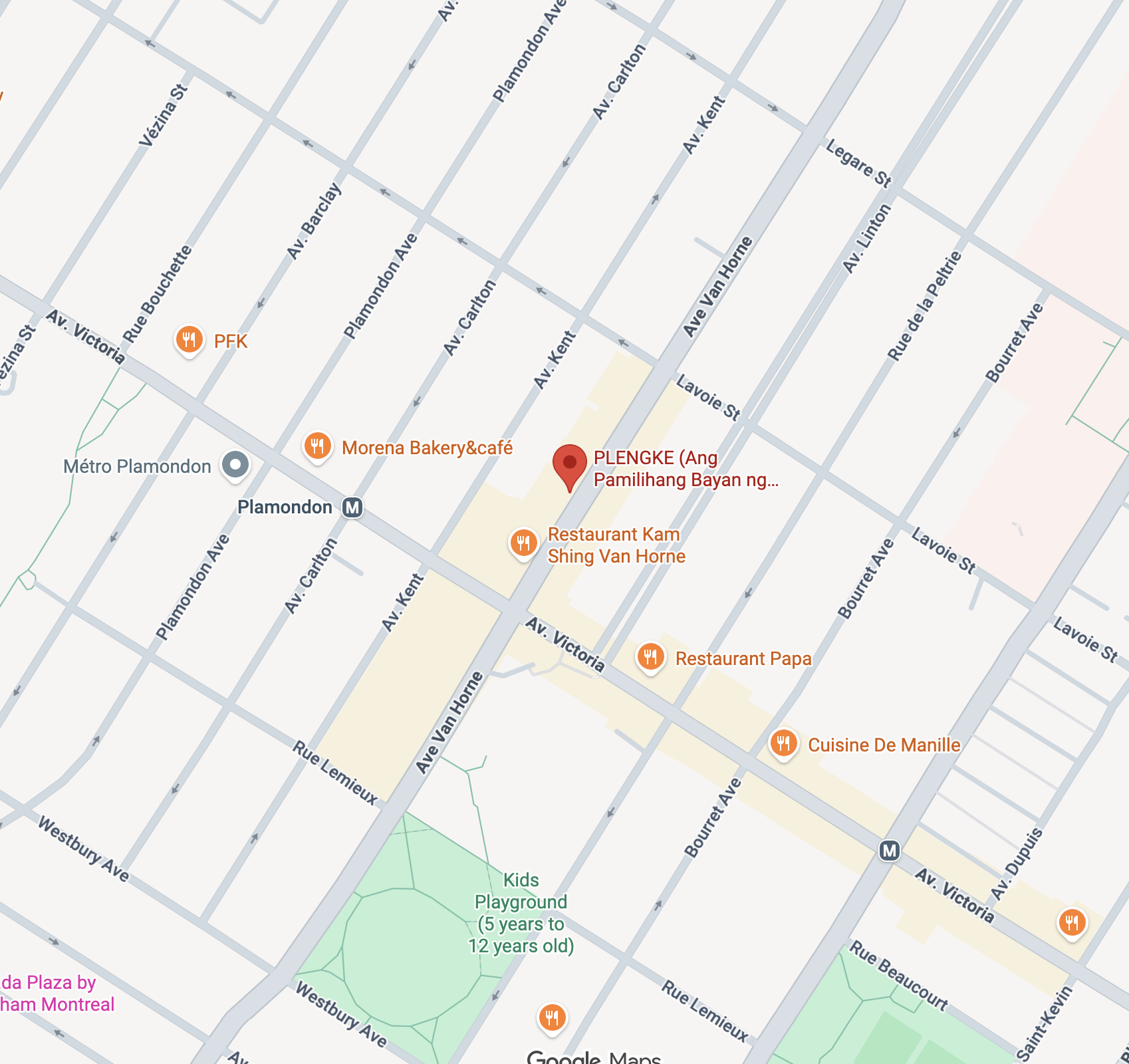 P'lengke Location Map